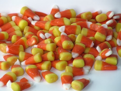 candy corns.