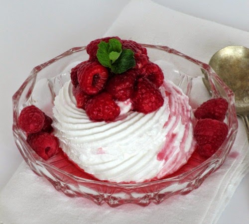 Schaum Torte with Raspberries the Perfect Mother’s Day Dessert
