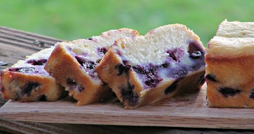 Lemon Blueberry Pound Cake
