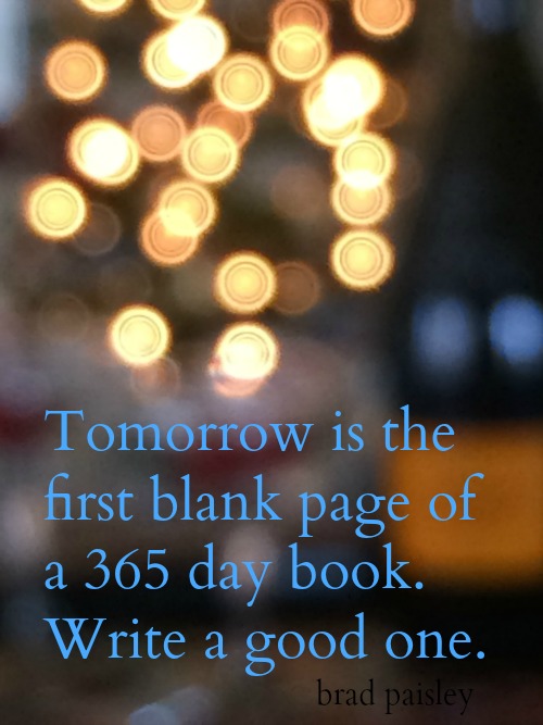 Just Curious…Do You Make New Years Resolutions?