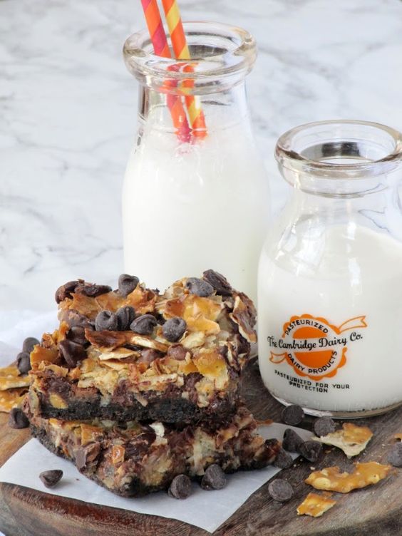 Magic Bars Pinecones and Acorns Blog