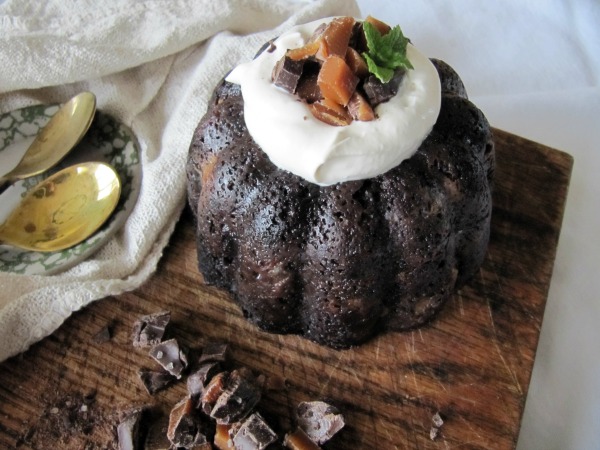 Bailey’s Chocolate Caramel Brownie Terrine