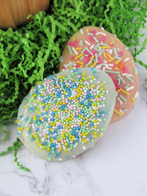 easter cookies with sprinkles
