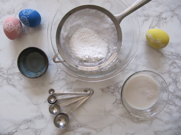 Frosting ingredients