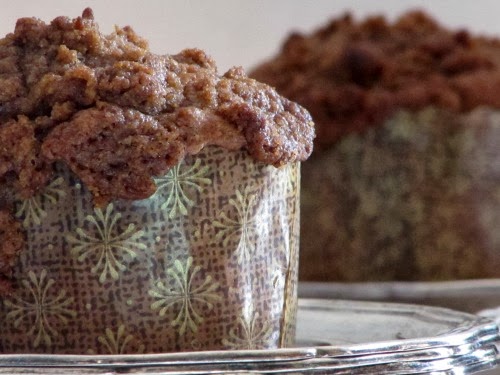 Pumpkin chocolate chip muffins Pinecones and Acorns