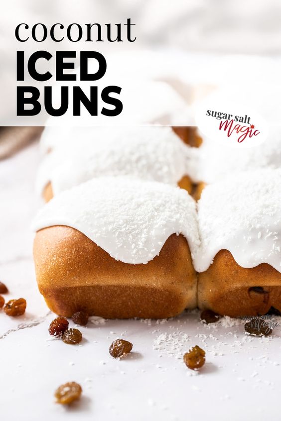 All things Easter Iced buns