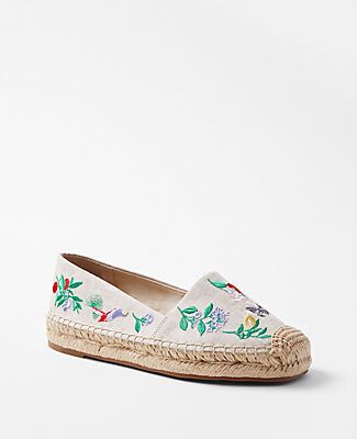 Floral Espadrilles 