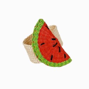 weekend meanderings watermelon napkin ring 