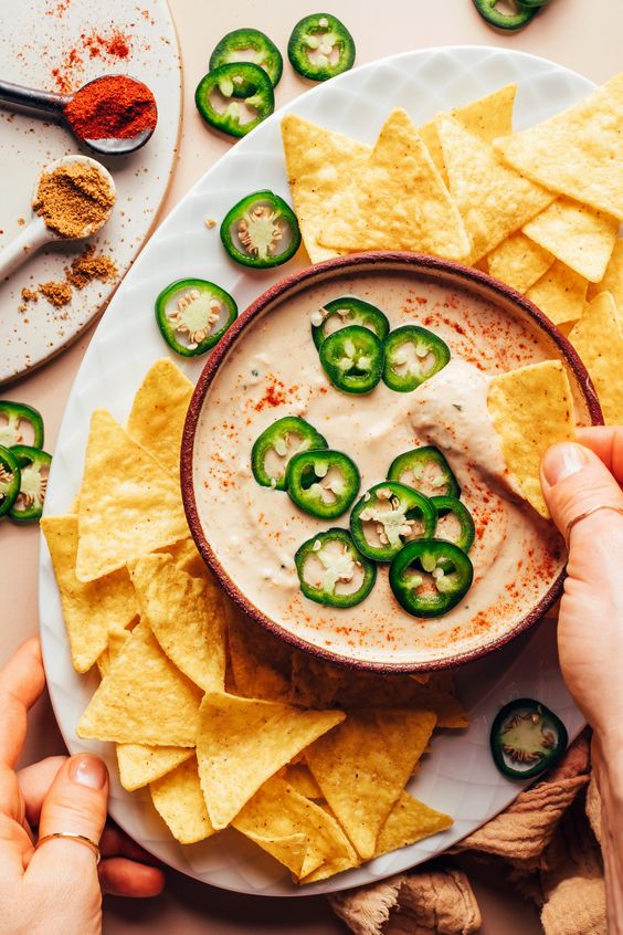 White bean queso