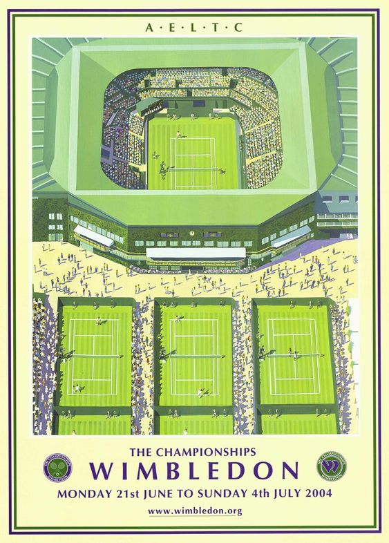 Wimbledon poster. 