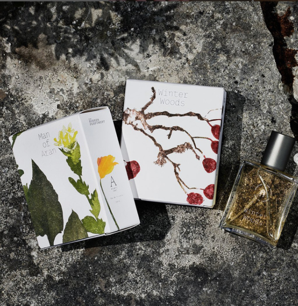 weekend meanderings Burren Perfumery ~ Sadie Chowen perfume bottles. 