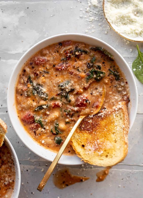 Fire Roasted Bean Soup