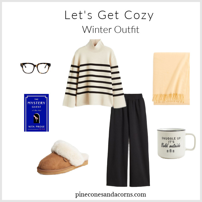 Fashion over 50 cozy winter outfit