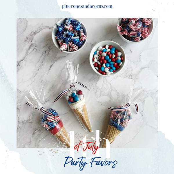 4th of July party favor Pinterest pin
