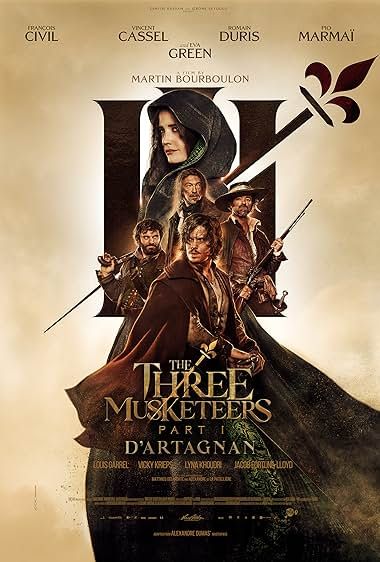 The Three Musketeers movie poster.