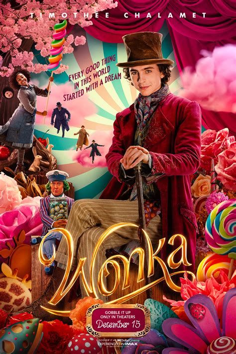 Wonka movie poster.