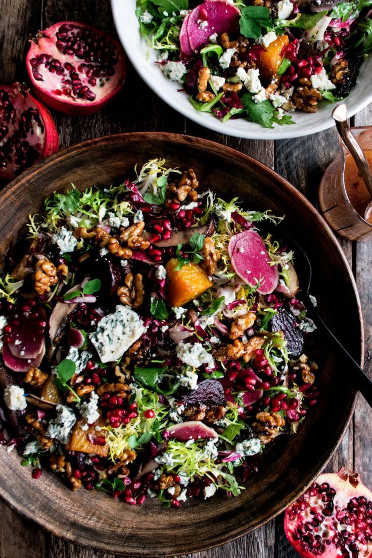 Christmas salad. 