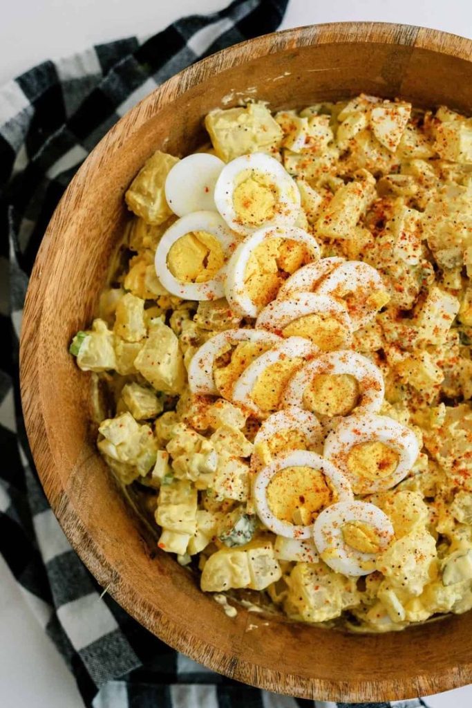 Classic potato salad. 