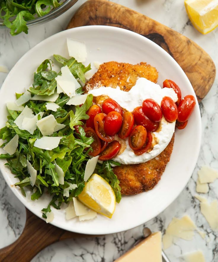 Burrata Chicken Milanese