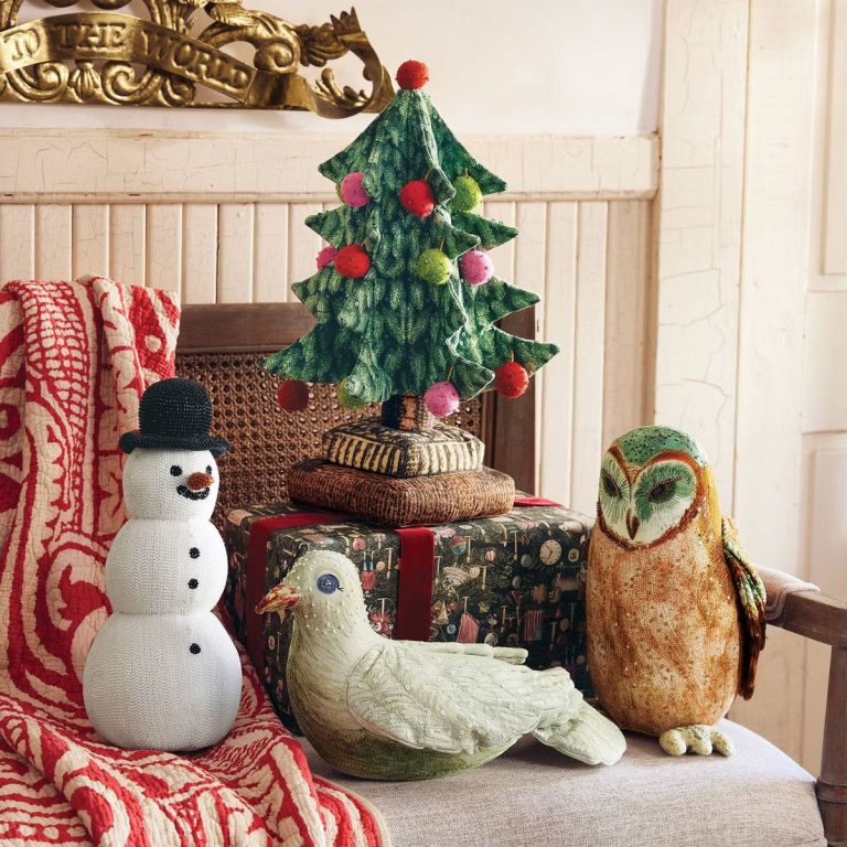John Derian Target Christmas pillows.