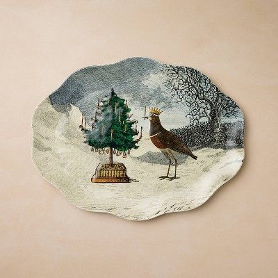 John Derian for Target Stoneware XL Serving Platter.