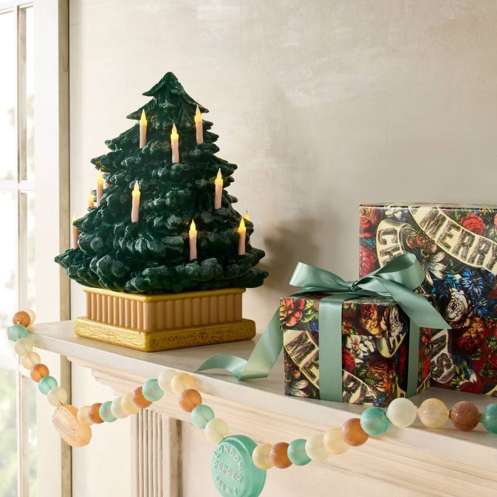 John Derian Target Christmas tree and decor.