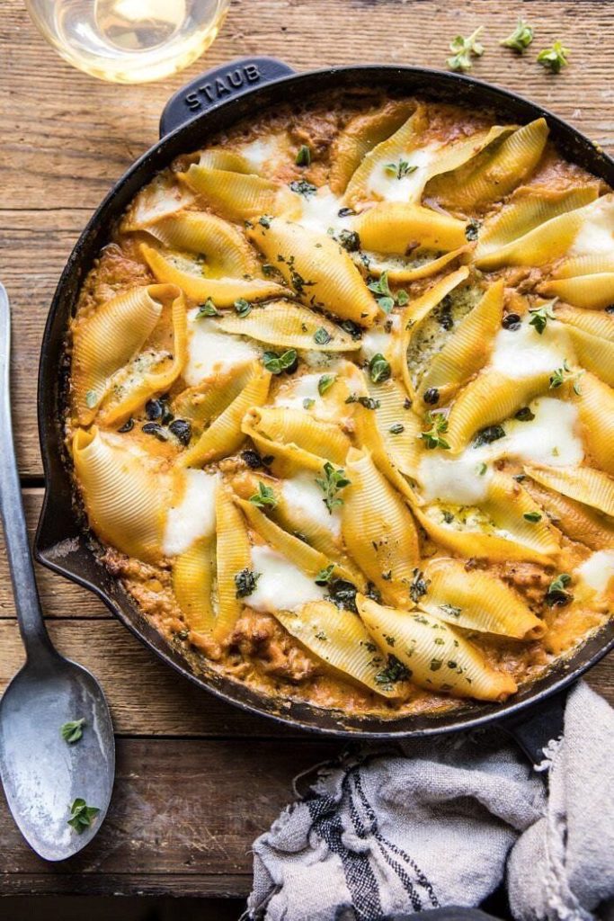 Spicy Pumpkin Shells. 