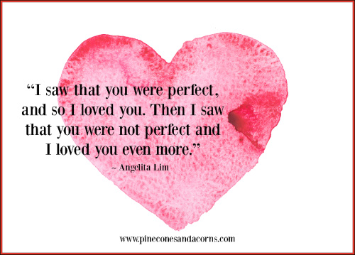 Angelita Lim quote on a red watercolor heart.