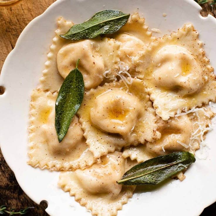 Friday Favorites comfort food Homemade Butternut Squash Ravioli